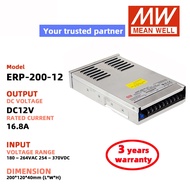 MEAN WELL ERP-200-12 ERP-200-24 Switching Power Supply Meanwell DC power LED driver power supply
