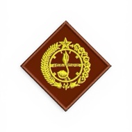 Inauguration logo embroidery men's and women'sPRAMUKA bet pacth uniform/ contents 1 dozen (20 pcs)