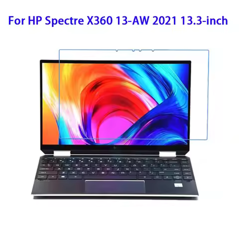 New 2PCS/Lot PET CLEAR Screen Protector Protective Film For HP Spectre X360 13-AW 2021 13.3-inch Ult