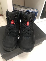 AJ Air Jordan 6 Retro Infrared Black 2014 GS 6.5Y