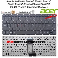 Acer Aspire ES1-421 E5-476 E5-476G ES1-422 E5-473G E5-475 ES1-420 ES1-432 E5-473TG E5-432 E5-432G A3