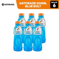 Gatorade Blue Bolt 500ml Sports Energy Drink - Pack of 6