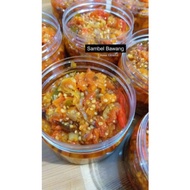 Onion chili sauce, geprek chili sauce, mix chili sauce, gongso chili sauce