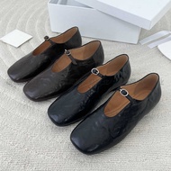 JWP9 - Spring Summer Retro Sheepskin Ballet Flats for Women