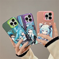 Graffiti Beautiful  Hatsune Miku Phone Case For OPPO A5X A3X A3 Pro A60 A5 Pro A17 A16 A15 A56 A38 A