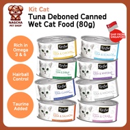 Kit Cat Tuna Deboned Canned Wet Cat Food (80g)