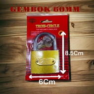 GEMBOK KUNING 60MM YINYE MURAH J3021