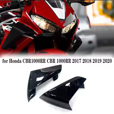 ABS Carbon Fiber Color for Honda CBR1000RR CBR 1000RR 2017 2018 2019 2020 Winglet Fixed Wind Wing Ae