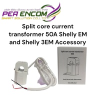 Split core current transformer 50A Shelly EM and shelly 3EM accessory