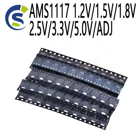 70pcs kit Voltage Regulator lm1117 AMS1117-1.2 AMS1117-1.8 AMS1117-2.5 AMS1117-3.3 AMS1117 1.2V/1.5V