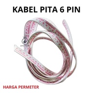 6 Pin Ribbon Cable – 6 Wire Cable Price per Meter