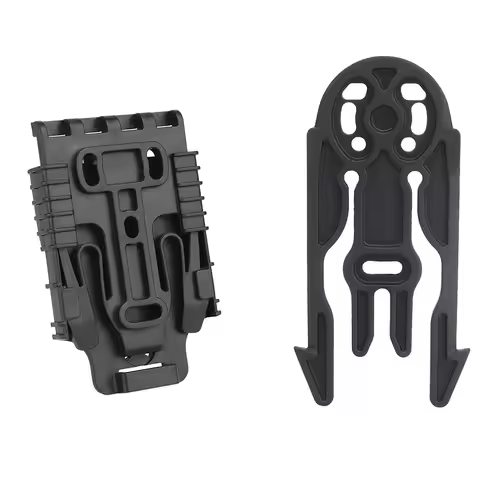 Tactical Universal Holster Platform Molle Pistol Case Locking Fork Quick Locking System QLS 19 22 Ve