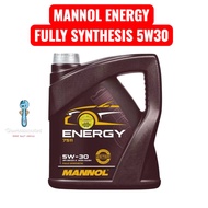 MANNOL ENERGY 5W30 (ACEA A3/B4) [7511] FULL SYNTHETIC ESTER ENGINE OIL 4L