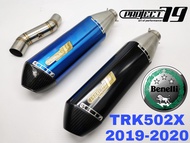 🔥 Project79 Exhaust 🏍 Benelli TRK502X 2019 - 2020 🏍 Ekzos Slip On Tabung Muffler Stainless Steel Project 79 TRK 502 X TRK 502X Motor Accessories Motorcycle Accessories Exhaust Pipe PRO-183 / PRO-184  🔥