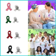 Alia Breast Cancers Awareness Brooch Pin Believe Survivors Nurse Hat Ribbon Lapel Pin