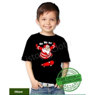 Xie merry christmas children's t-shirt santa claus skateboard santa claus shirt