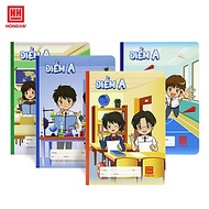 Vở 4 ô ly 80 trang Hồng Hà School Điểm A - 0592