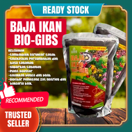 [500g/1kg] Baja Ikan Bio-Gibs Booster Tanaman/Baja Pokok/Baja Bunga/Baja Buah/Baja Sayur