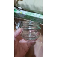 Glass jar with gold lid 120ml