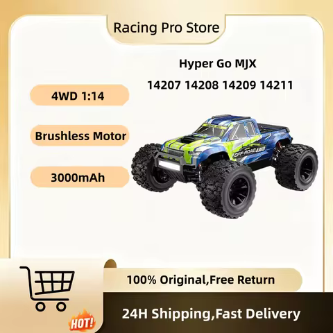 2.4G RC Car Brushless Racing Car Remote Control Car Off-Road 4x4 Rc Truck Hyper Go MJX 14207 14208 1