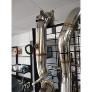 SuperCircuit Stainless Steel Downpipe And Cat Pipe For Honda Civic FK8 Type-R