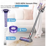 Upgraded V8 Vacuum Filter Replacement Kit Compatible with Dyson V8 New Version SV25/ Dyson V8 Animal
