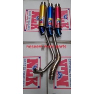EXzos NLK exhaust Thailand y15/lc135/rs150 exhaust NLK