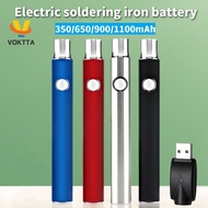 VOKTTA 350/650/900/1100mAh 510 Thread Battery Pen Solder Iron Shaped Button Battery Set Heat Devices