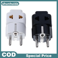 Shunhuida 1 to 2 Splitter Germany France 5mm plug to universal UK/US/EU/AU 2/ 3 pin soet VN