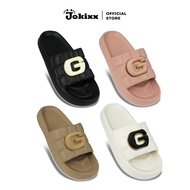 Jokox Sandals Eva Tire Checkered Pattern G-Button Sandals - Soft & Comfortable (7002W-1)