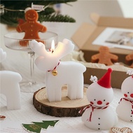 Scentedlife Christmas Gift Ideas Snowman Gingerbread Reindeer Gift Candle for Colleague Door Gift