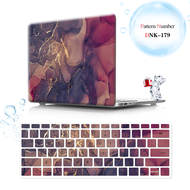 Vỏ Đá Cẩm Thạch Ốp Cứng Máy Tính Xách Tay Đi Kèm Với Cùng Một Vỏ Bàn Phím Cho MateBook D14 MateBook