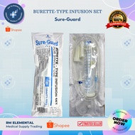 C  BURETTE / SOLUSET infusion set  INDOPLAS / SURE-GUARD 150 ML