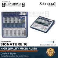 Mixer Audio 16 Channel Soundcraft Signature 16
