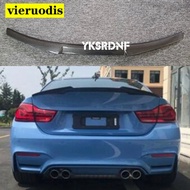 For BMW F36 Spoiler Carbon Fiber And black 4 Series 4 Door Gran Coupe F36 M4 style Spoiler 2014- UP 