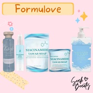 Formulove Niacinamide Tawas Soap | Niacinamide Tawas Body Mist | Niacinamide Tawas Lotion | Kateyki