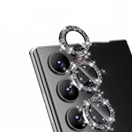 ตัวปกป้องกล้องถ่ายรูปเหมาะสำหรับ Samsung Galaxy A34 A14 A54โลหะ24 5ก. กระจกเทมเปอร์เหมาะสำหรับ Samsung A34ฝาครอบกันขีดข่วนฟิล์ม A13