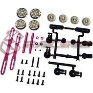 3RACING Cherry Blossom Invisible Magnetic Car Shell Column SAK-D4832 Application for 1/10 RC Drift C
