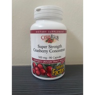 ✌Natural Factors Cranrich Super Strength Cranberry Concentrate exp 0227⊿