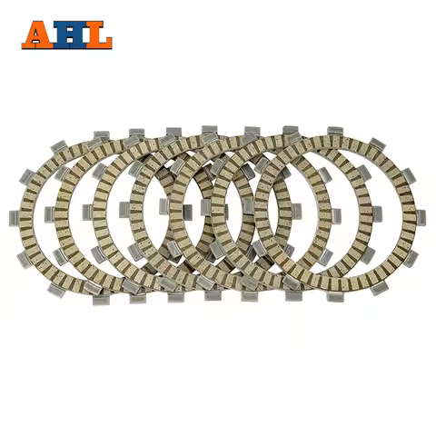 AHL Motorcycle Clutch Friction Plates Set For KAWASAKI KDX125 KX125 KDX200 KL250 KLX250 R KLX250ES K