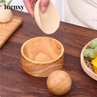 [Ioensy] Wooden Ravioli Press, Ravioli Dough Tool, Rolling Pin for Home Cooks, Family And Friends, S