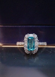 帕拉伊巴戒指  0.73克拉