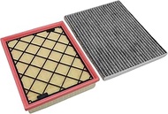 Engine & Cabin Air Filter Fit for Ford Edge Fusion Lincoln Continental MKX MKZ Nautilus, Replace DS7