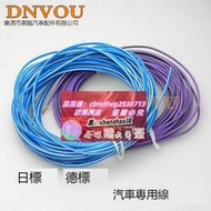 新型德標FLRY-B汽車薄皮電線14AWG 耐溫105度德系車用導線1.5平方