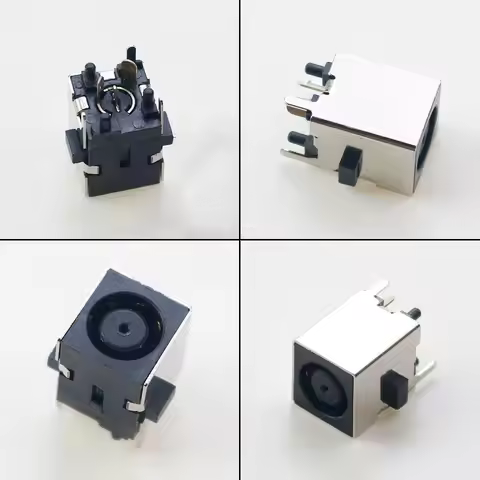 1-10Pcs NEW AC DC Power 6 Pin Jack Plug Charging Port Socket Connector For HP All in One 200 100 105