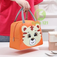 Cartoon Thermal Bag There Are 4 Designs To Choose From. Cloth Lunch Box Storage kk99