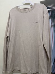 Mont-bell 男士長袖T恤 Lsize