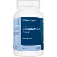 Life Enhancement Galantamind Brain Supplement for Memory and Focus - Vitamin B5 & Galantamine Supple