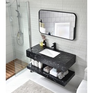 Wash Basin Wash Combination Toilet A9L Nordic Small Apartment Double-Layer Bathroom Cabinet Wash Bas