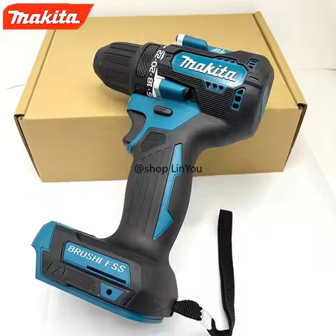 Makita DDF487 10mm Brushless 18V lithium electric rechargeable impact drill large torque screwdriver